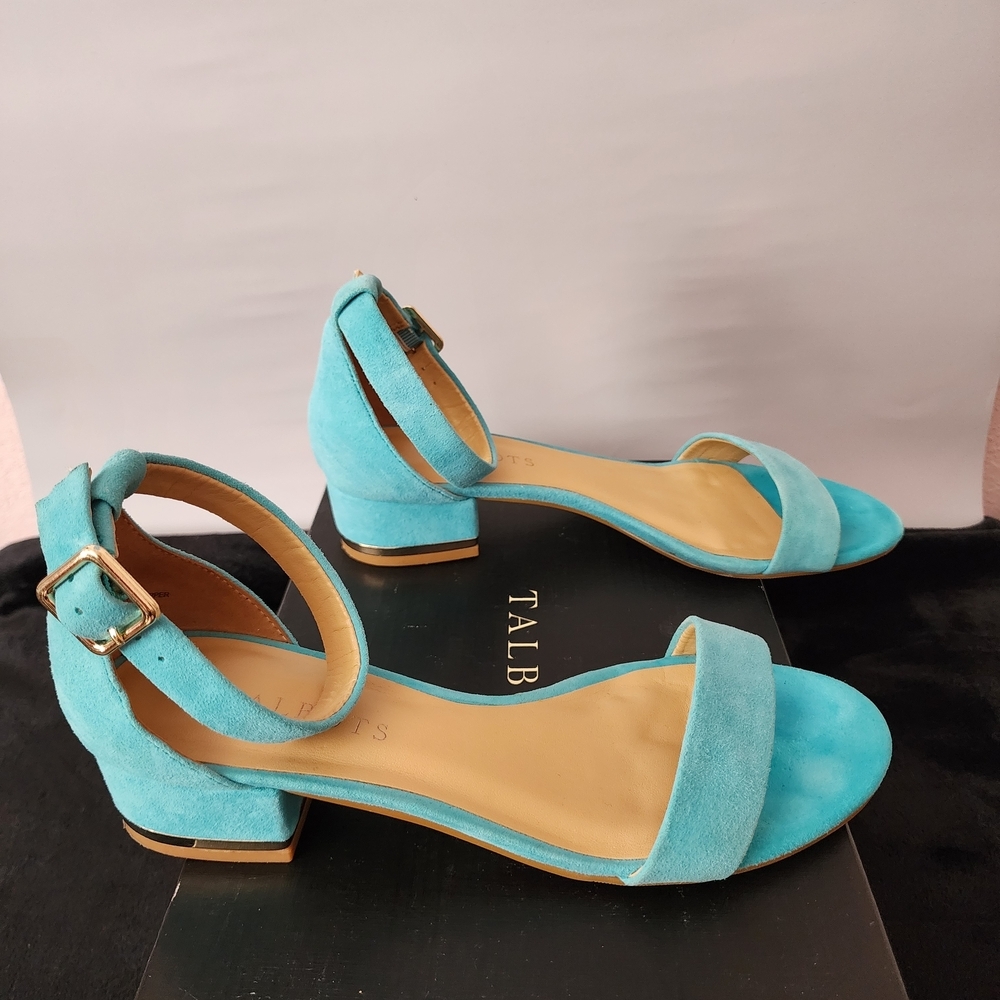 Talbots Women's Blue Sandals - Picture 4 of 6